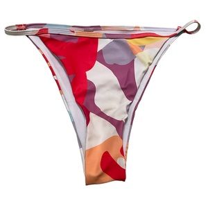 NWOT‎ WDIRARA Printed Bikini Bottoms
